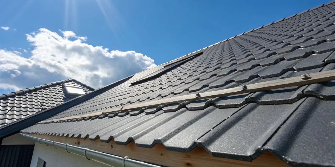 A hail resistant roof with impact-resistant shingles protecting the home.