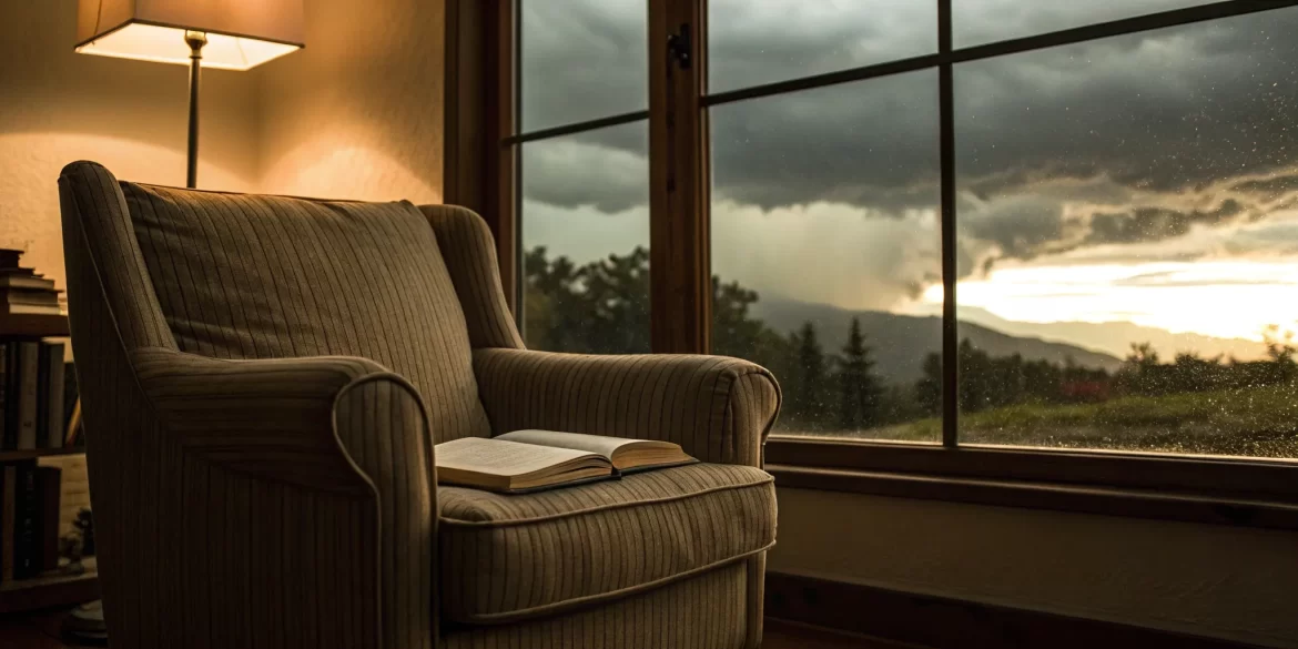 A person in an armchair carefully considering a high deductible health plan.